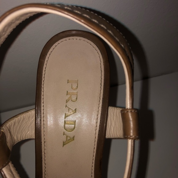 Prada T strap platform Open toe heels - Picture 2 of 7
